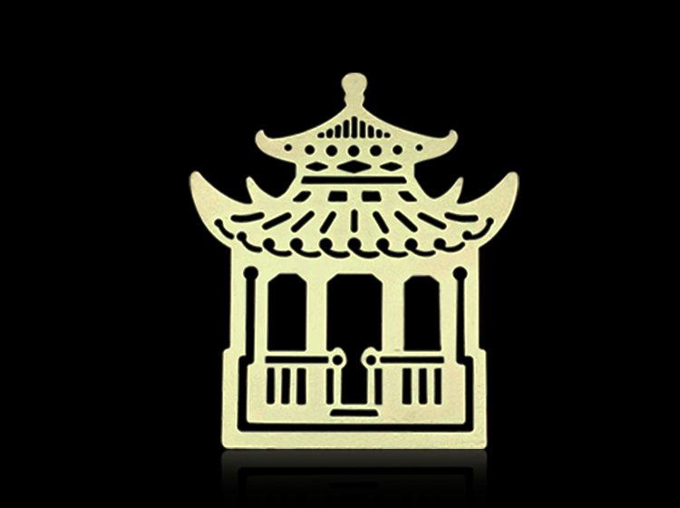 龙年镂空金属书签礼盒敦煌壁画故宫博物馆研究院创意中国风复古典